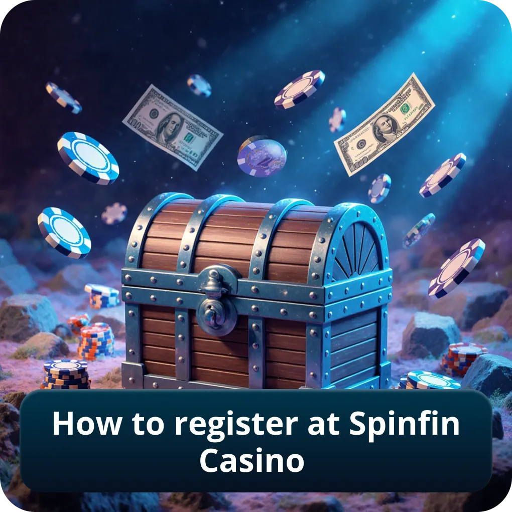 How to register at Spinfin Casino