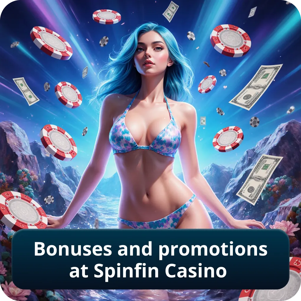Bonuses and promotions at Spinfin Casino