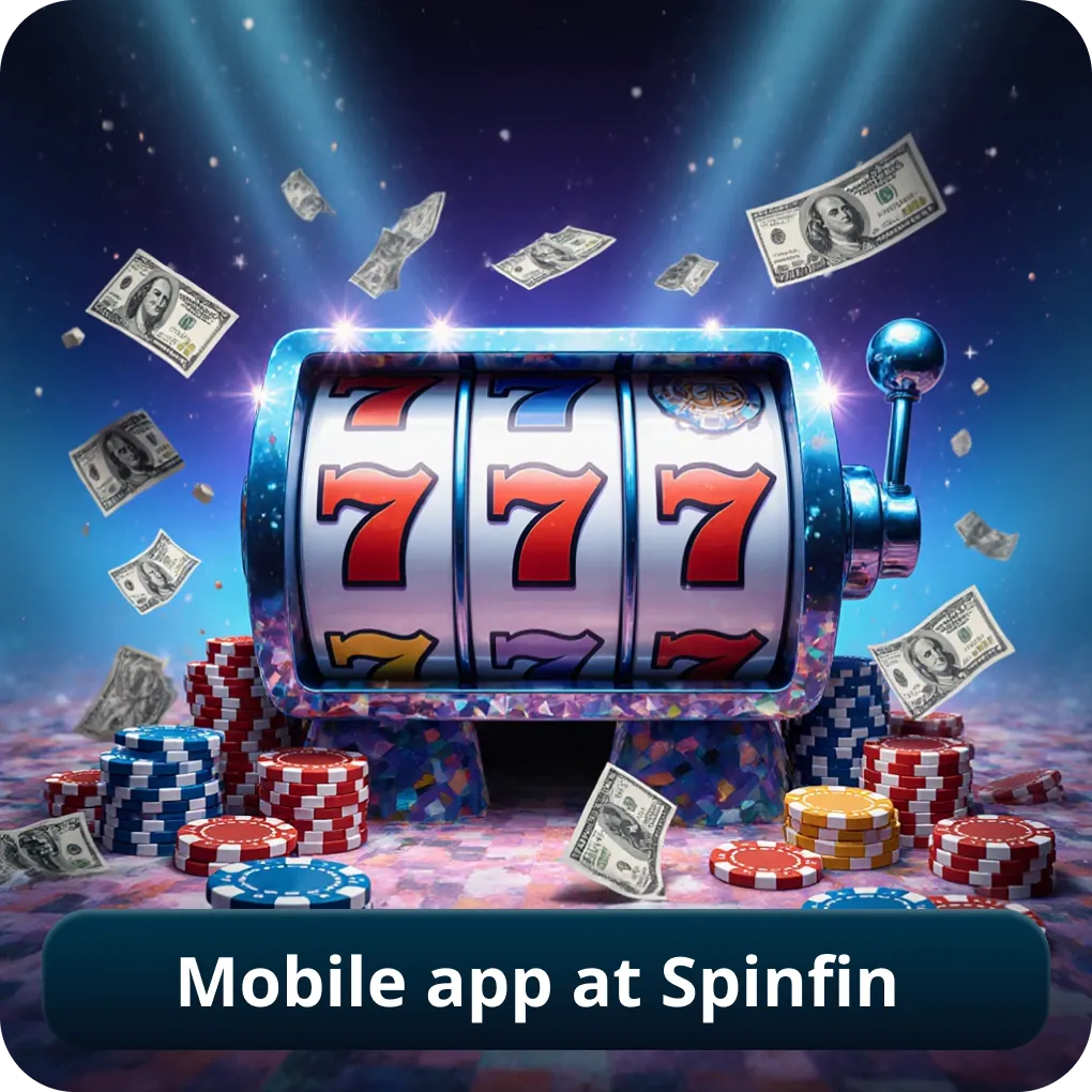 Mobile app at Spinfin